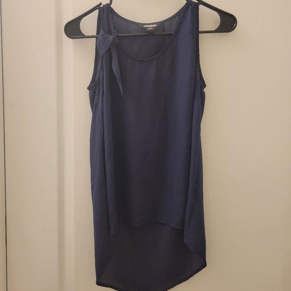 Corporate Girlie Sheer Tank Top